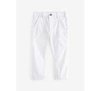 Next Pantaloni chino elasticizzati (3mesi-7anni) 104110cm Bianco