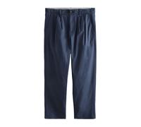 Next Pantaloni con pieghe marino Uomo - Abbigliamento - Taglie comode - Pantaloni Next 44