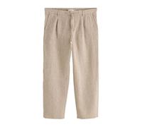 Next Pantaloni con pieghe marrone Uomo Next 54xextra lungo