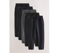 Next Pantaloni da jogging Basic 5 Pack (3-16anni) 158164cm Nero