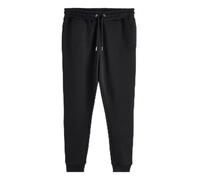 NEXT Pantaloni della Tuta da Uomo, Joggers Sportivi in Cotone con Vita Elasticizzata, Nero, vestibilità Aderente Nero L