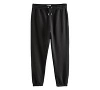 NEXT Pantaloni della Tuta da Uomo, vestibilità Comoda, Misto Cotone, Joggers a Vita Elasticizzata Nero L