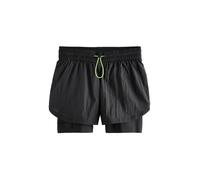 Next Pantaloni funzionali verde neon / nero Donna Next XXL