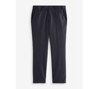 Next Pantaloni Signature 100% Lana Con Motion Flex Waistband 38r blu