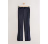 Next Pantaloni svasati su misura con lana 45 blu
