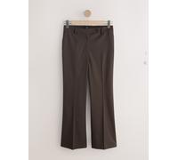 Next Pantaloni svasati su misura con lana 45 Marrone