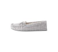 NEXT Pantofole a mocassino Grey/Silver Check 39
