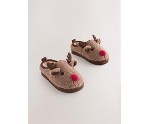 Next Pantofole e Sabot natalizi comodi uk11eu29 Marrone