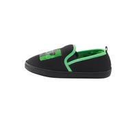 NEXT Pantofole Minecraft con Suola Preformata Black/Green 32