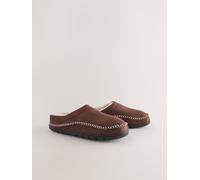 Next Pantofole Stitch Sabot uk10eu44 Marrone