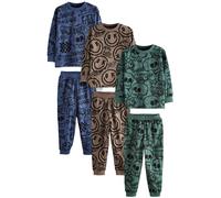 Next Pigiama azzurro / marrone chiaro / verde / nero Bambini Next 140