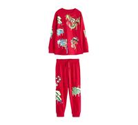 Next Pigiama blu chiaro / giallo chiaro / rosso / nero Bambini Next 140