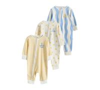 Next Pigiama crema / blu chiaro / giallo / giallo limone Bambini Next 98