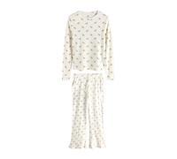 Next Pigiama crema / marrone scuro Donna - Abbigliamento - Intimo - Biancheria da notte - Pigiami Next 4XL-5XL