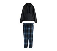 Next Pigiama lungo navy / nero Uomo - Abbigliamento - Taglie comode - Intimo Next L