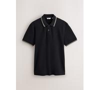 Next Polo a maniche corte con bordi a contrasto xxxxxlarge Nero