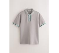 Next Polo con inserti Motionflex in rilievo xlarge Grigio