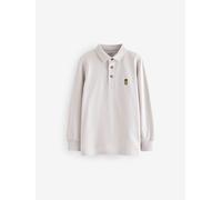 Next Polo Manica lunga (3-16 anni) 122128cm Grigio