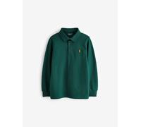 Next Polo Manica lunga (3-16 anni) 158164cm verde