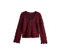 Next Pullover rosso vino Donna - Abbigliamento - Taglie comode - Pullover e cardigan - Pullover Next S-M