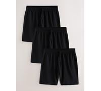 Next Pure Cotton Jersey Short Pyjamas 3 Pack xxlarge Nero