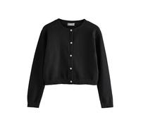 NEXT Ragazza Cardigan con Bottoni Nero 8 Anni