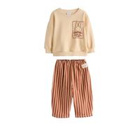 NEXT Ragazza Completo composto da felpa e pantaloni a gamba larga