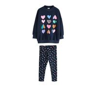 NEXT Ragazza Completo con felpa e leggings