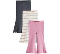 NEXT Ragazza Confezione 3 Leggings Svasati a Coste Core 4 Anni-5 Anni