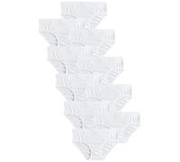 NEXT Ragazza Confezione da 10 Slip Bianco 18 Mesi-24 Mesi