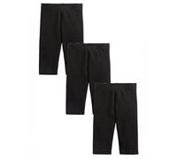 NEXT Ragazza Confezione da 3 Leggings al Polpaccio Nero 11 Anni