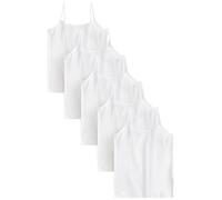 NEXT Ragazza Confezione da 5 canotte Bianco 2 Anni