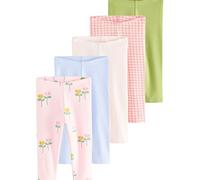 Next Ragazza Confezione da 5 Leggings a Coste Light Pink 2 Anni