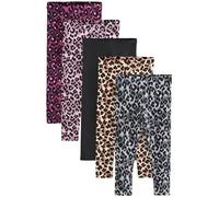 Next Ragazza Confezione da 5 Leggings Animal 7 Anni
