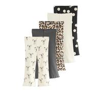 NEXT Ragazza Confezione da 5 Leggings Svasati