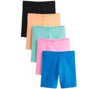 NEXT Ragazza Confezione da 5 Shorts Ciclista Black/Blue/Pink/Multi 11 Anni