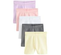 NEXT Ragazza Confezione da 5 Shorts da Ciclista Multi 2 Anni-3 Anni
