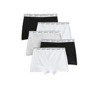 NEXT Ragazza Confezione da 5 Slip | Bambino, gamba corta, tassello a doppio strato e una morbida finitura con orlo a doppia cucitura, Slip a boxer, paia