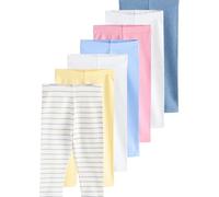 NEXT Ragazza Confezione da 7 Leggings Core 3 Anni-4 Anni