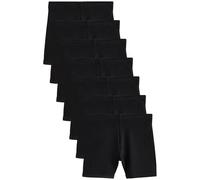 NEXT Ragazza Confezione da 7 Shorts Ciclista Elasticizzati Nero 4 Anni