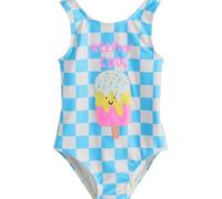 NEXT Ragazza Costume da Bagno Blue Gingham Ice Lolly 6 Mesi-12 Mesi