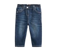 NEXT Ragazza Jeans Modello Mum Denim Lavaggio Scuro 5 Anni-6 Anni