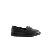 NEXT Mocassini in Pelle per la Scuola Black Matt