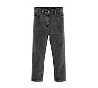 NEXT Ragazza Mom Jeans in 100% Cotone Denim Grigio 4 Anni