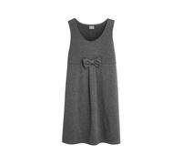 NEXT Ragazza Scamiciato per la Scuola in Jersey Elasticizzato con Fiocco Grigio 9 Anni