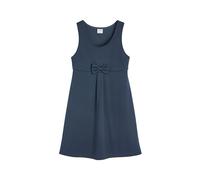 NEXT Ragazza Scamiciato per la Scuola in Jersey Elasticizzato con Fiocco Marina Militare 8 Anni