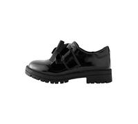 Next Ragazza Scarpe Monk per la Scuola Spesse con Fiocco Black Patent