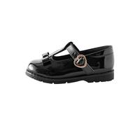 NEXT Ragazza Scarpe per la Scuola con Cinturino a T e Fiocco Patent