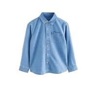 NEXT Ragazzo Camicia di Jeans a Maniche Lunghe Blu 10 Anni