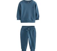 NEXT Ragazzo Completo con felpa e pantaloni da jogging con logo Blu alzavola 12 Mesi-18 Mesi